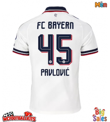 Bayern Munich Aleksandar Pavlovic #45 Replica Away Stadium Shirt 2026-27 Short Sleeve